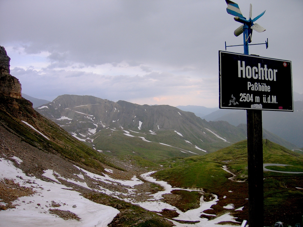 Grossglockner na kole