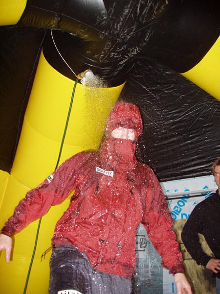 Sport Prague 2006 jaro - demonstrace goretexu