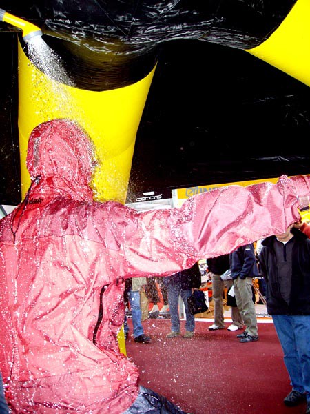 Sport Prague 2006 jaro - demonstrace goretexu