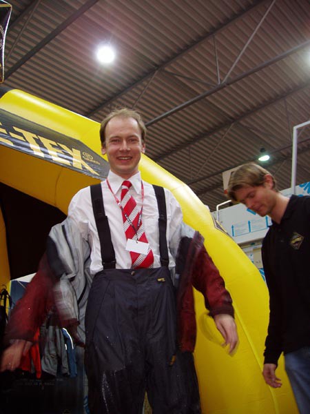 Sport Prague 2006 jaro - demonstrace goretexu
