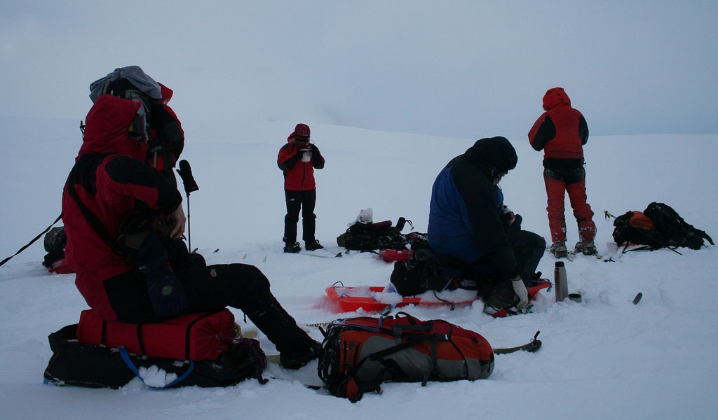 Hardangervidda v zim