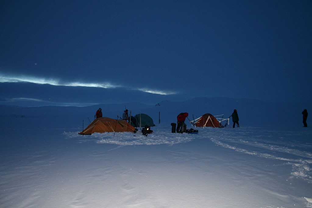 Hardangervidda v zim