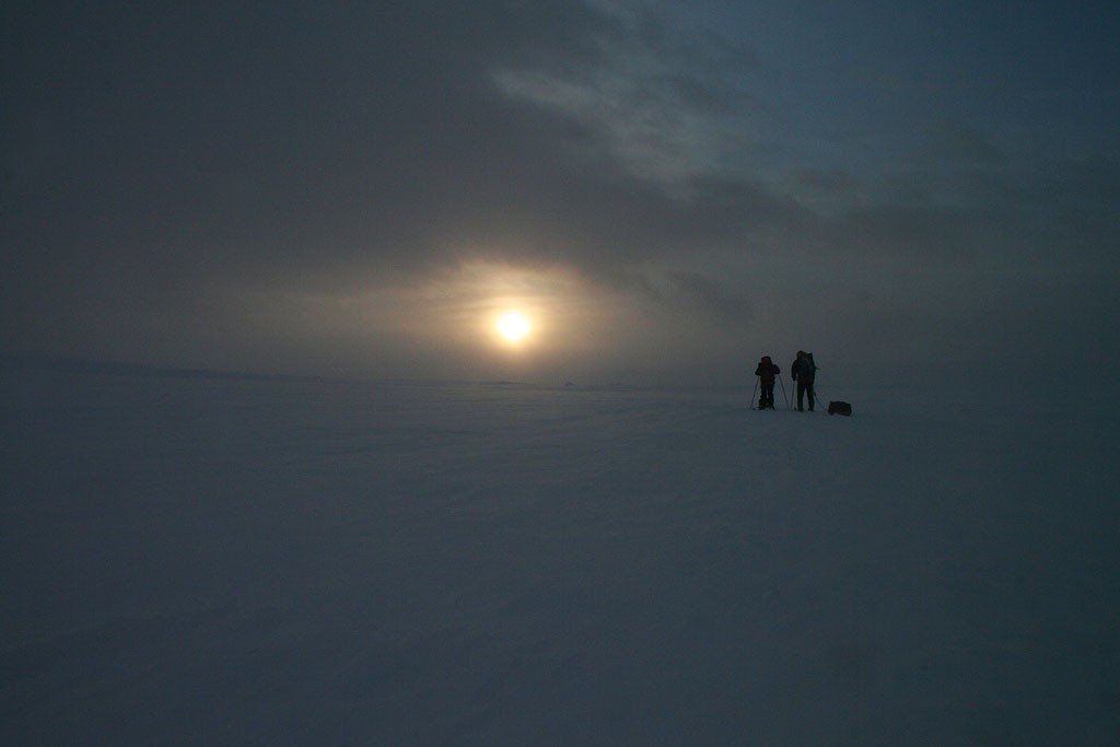 Hardangervidda v zim