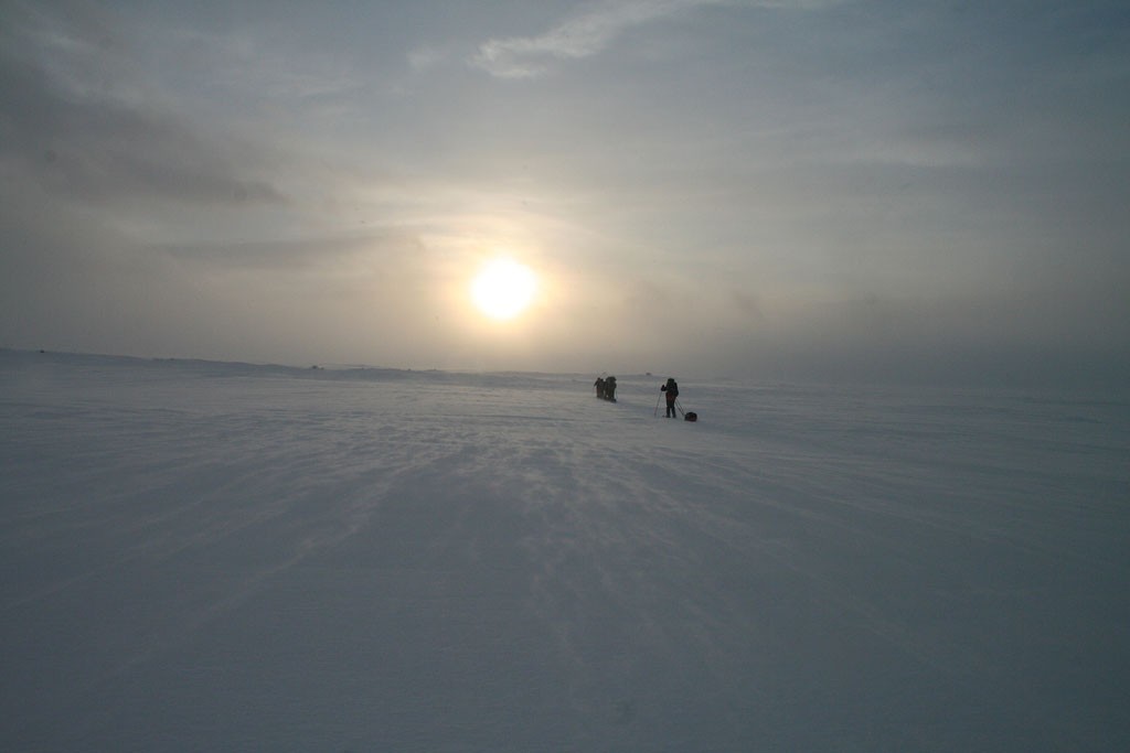 Hardangervidda v zim