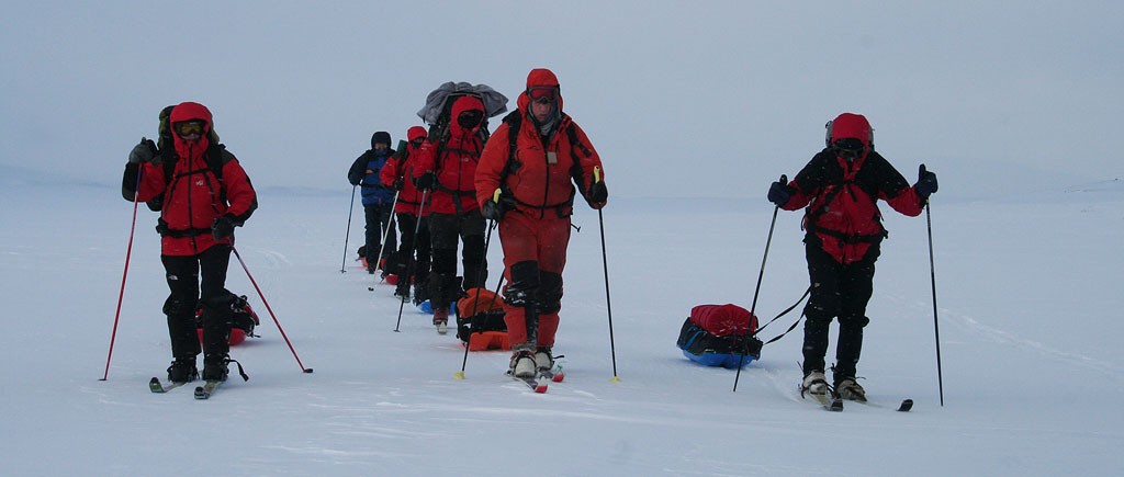 Hardangervidda v zim