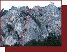 HTL Steig. Trasa v�stupu.