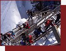 Vyhldkov terasy na Aiguille du Midi       