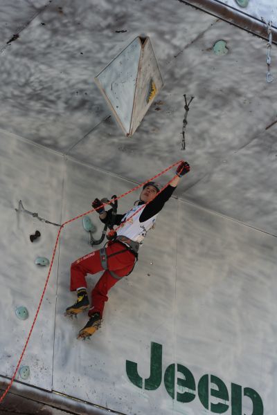 Ice Climbing World Cup Busteni 2008