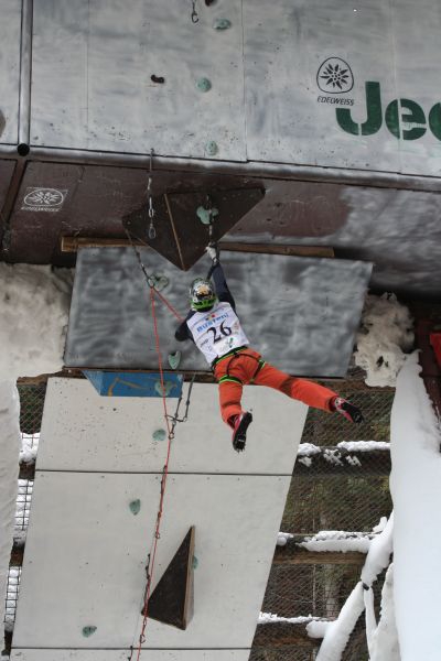 Ice Climbing World Cup Busteni 2008
