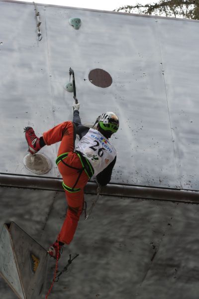 Ice Climbing World Cup Busteni 2008