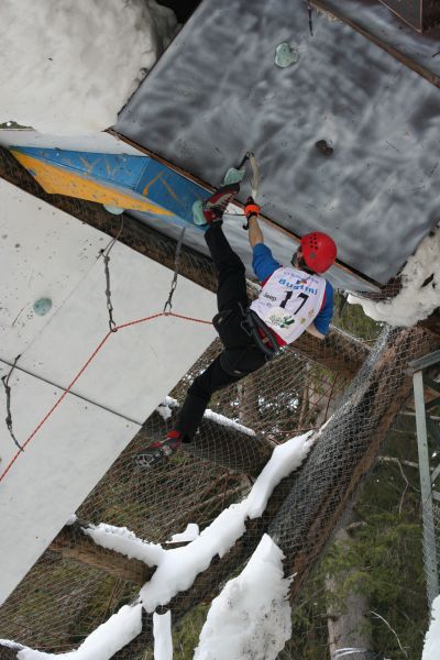 Ice Climbing World Cup Busteni 2008