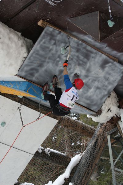 Ice Climbing World Cup Busteni 2008