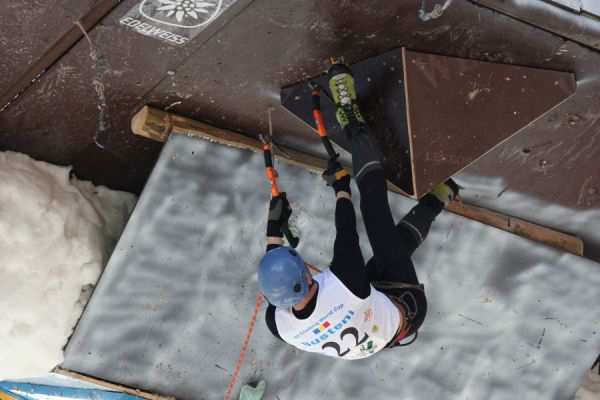 Ice Climbing World Cup Busteni 2008