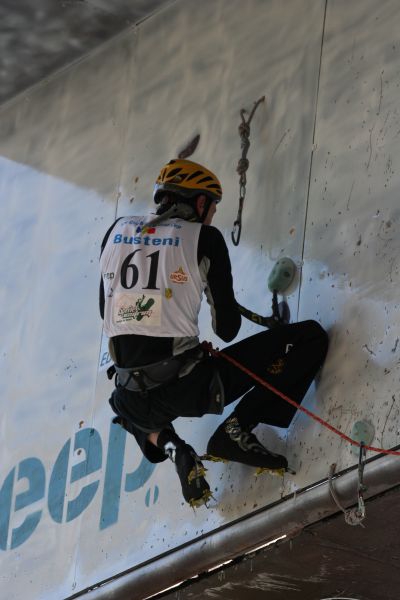 Ice Climbing World Cup Busteni 2008