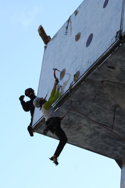 Ice Climbing World Cup Busteni 2008