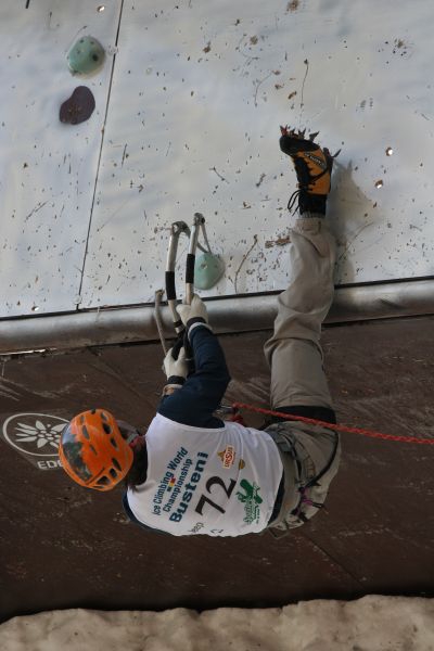 Ice Climbing World Cup Busteni 2008