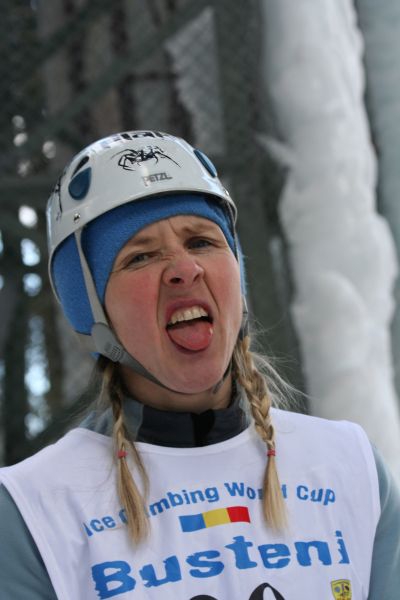 Ice Climbing World Cup Busteni 2008