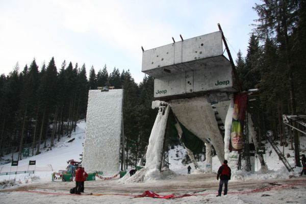 Ice Climbing World Cup Busteni 2008