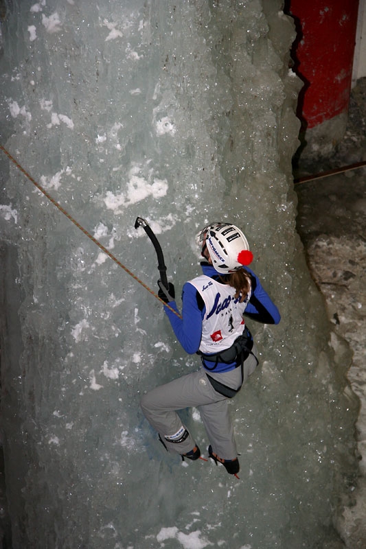 Ice Climbing World Cup Saas Fee 2008 