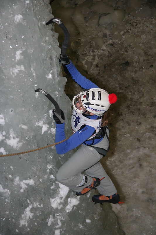 Ice Climbing World Cup Saas Fee 2008 