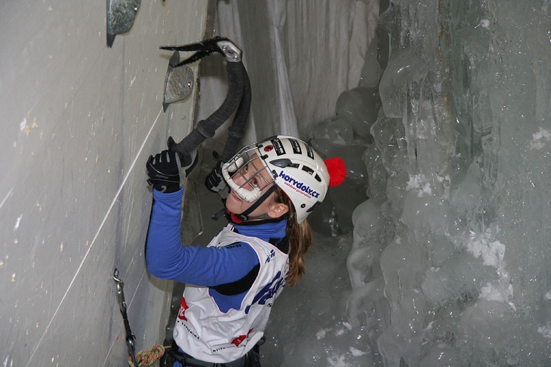 Ice Climbing World Cup Saas Fee 2008 