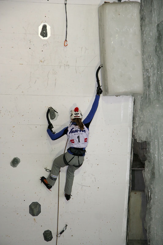 Ice Climbing World Cup Saas Fee 2008 