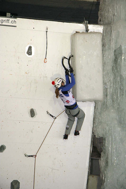 Ice Climbing World Cup Saas Fee 2008 