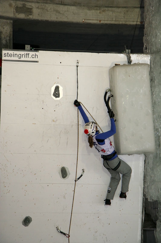 Ice Climbing World Cup Saas Fee 2008 