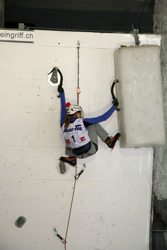 Ice Climbing World Cup Saas Fee 2008 