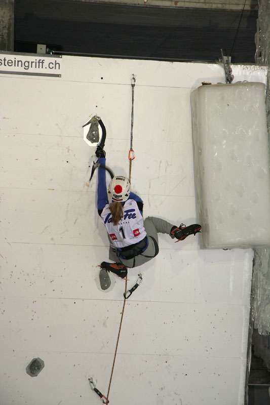 Ice Climbing World Cup Saas Fee 2008 
