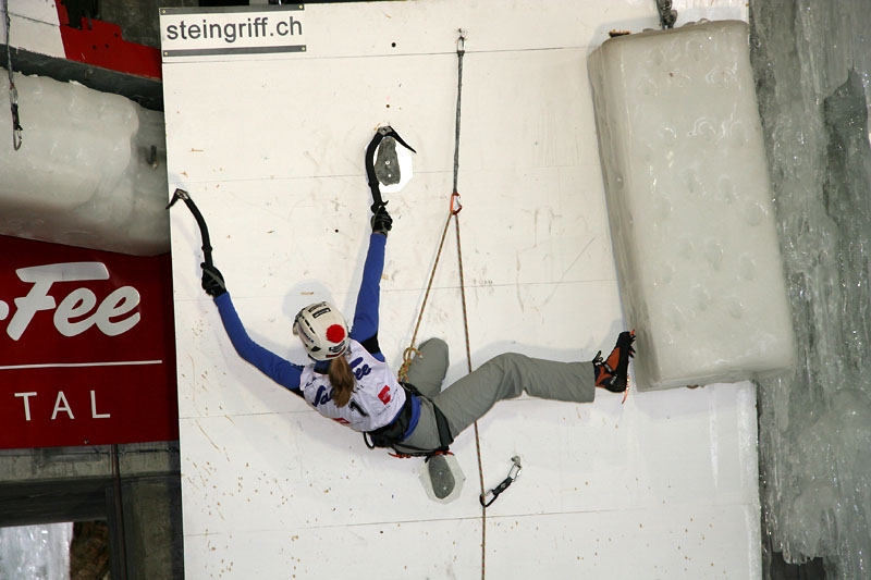 Ice Climbing World Cup Saas Fee 2008 