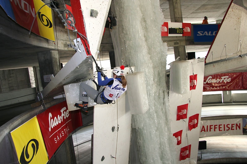 Ice Climbing World Cup Saas Fee 2008 