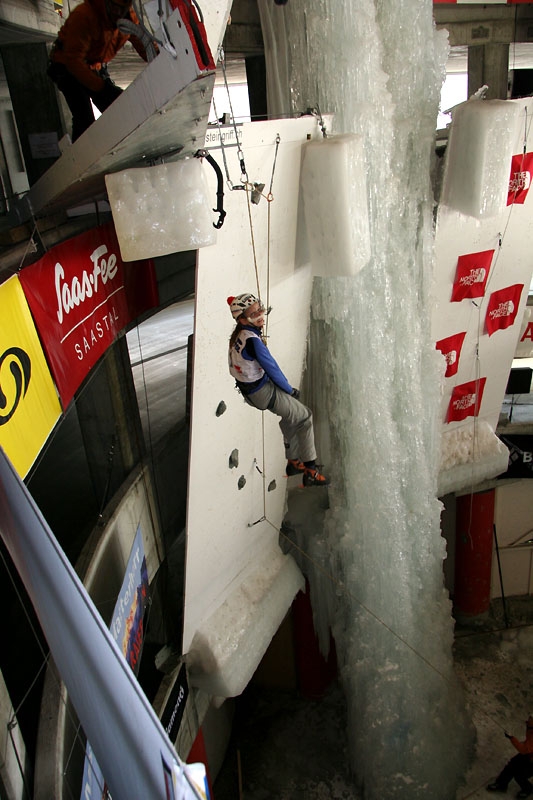 Ice Climbing World Cup Saas Fee 2008 