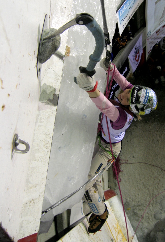 Lucie Hrozov v Saas Fee 2010 - Horydoly.cz 