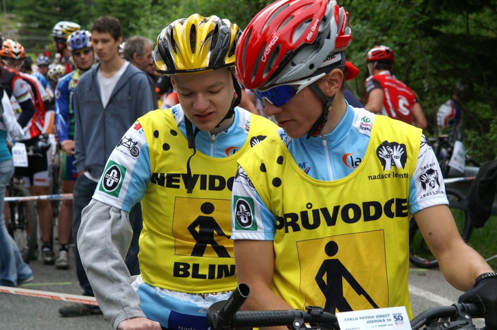 Cyklo Jizersk 50, tandem idie a nevidcho 