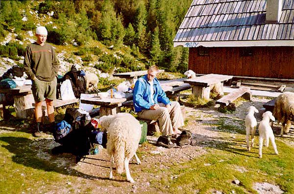 Julsk Alpy, pechod hor