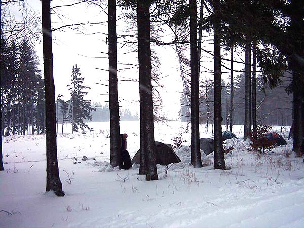Kozlovsk kopec, zimn tboen 2004