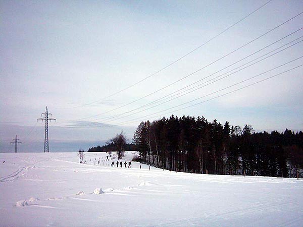 Kozlovsk kopec, zimn tboen 2004