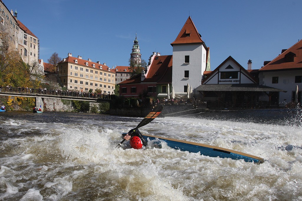 Krumlovsk vodck maraton - cyklopruhy 