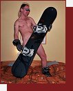 Maykl Brek a jeho snowboard