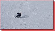 Les2Alpes, freeride v dol Grand Culoir 