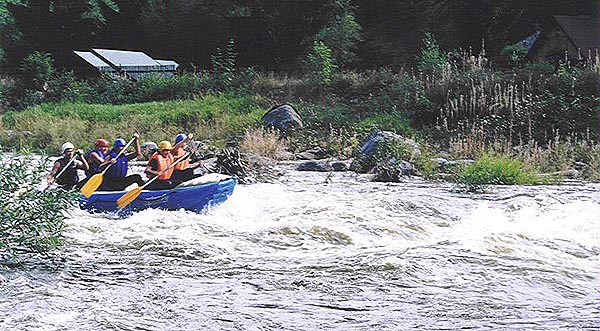 Lipno, amatrsk splut ertovch proud