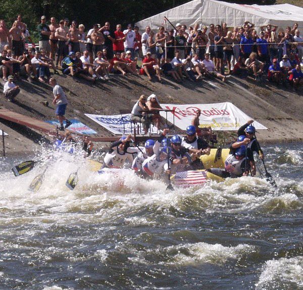 Lipno, mistrovstv svta v raftingu 2003