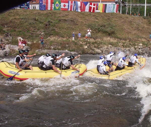 Lipno, mistrovstv svta v raftingu 2003