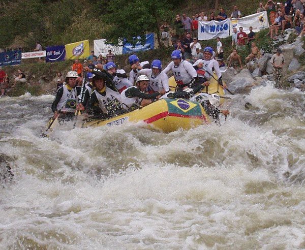 Lipno, mistrovstv svta v raftingu 2003