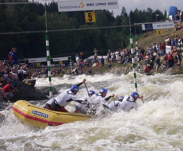 Lipno, mistrovstv svta v raftingu 2003