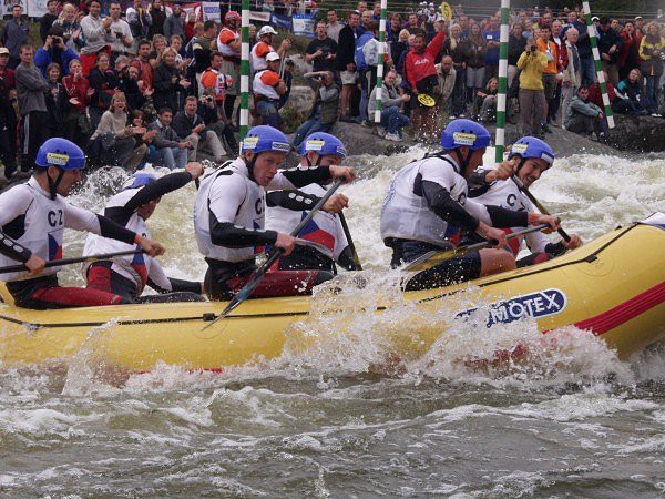 Lipno, mistrovstv svta v raftingu 2003