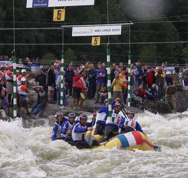Lipno, mistrovstv svta v raftingu 2003