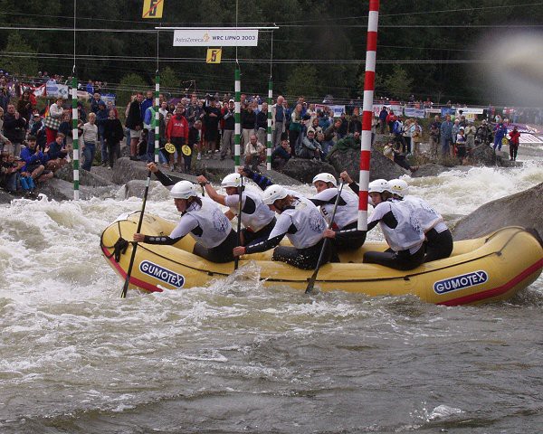 Lipno, mistrovstv svta v raftingu 2003