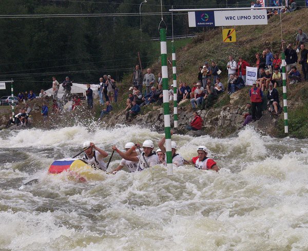 Lipno, mistrovstv svta v raftingu 2003